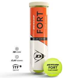 Tenisové lopty DUNLOP FORT Clay Court