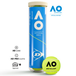 Tenisové lopty DUNLOP AUSTRALIAN OPEN